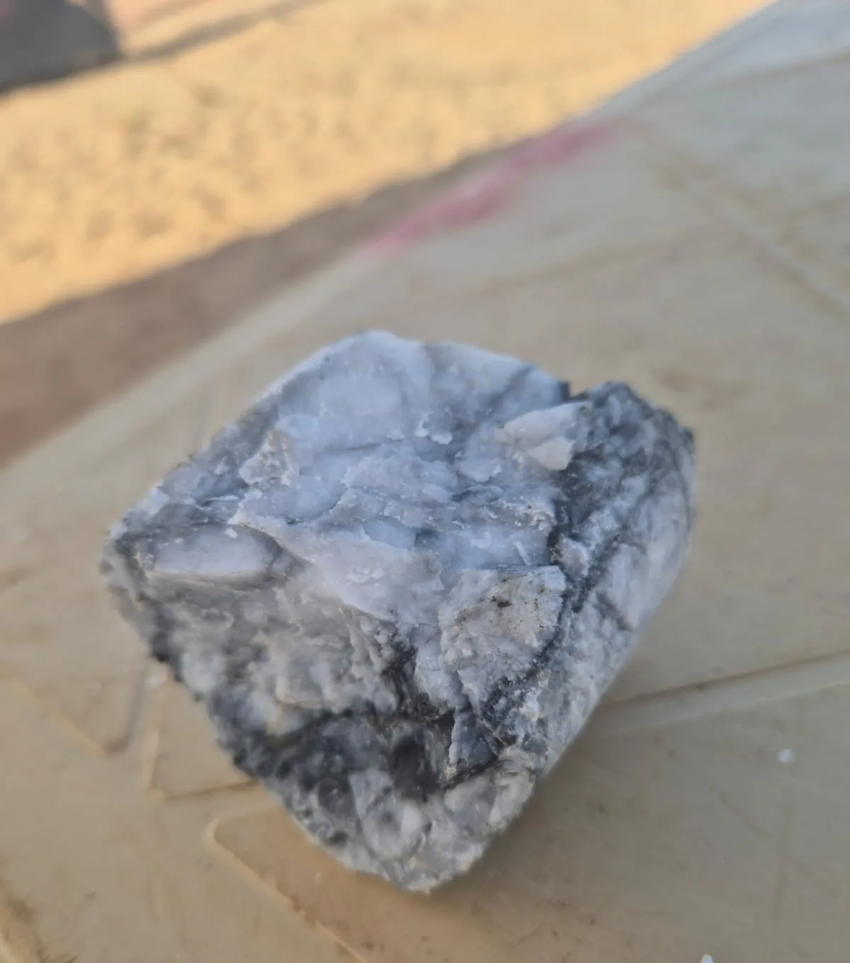 Mineralised core specimen