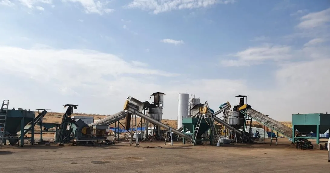 NORM treatment and processing plant