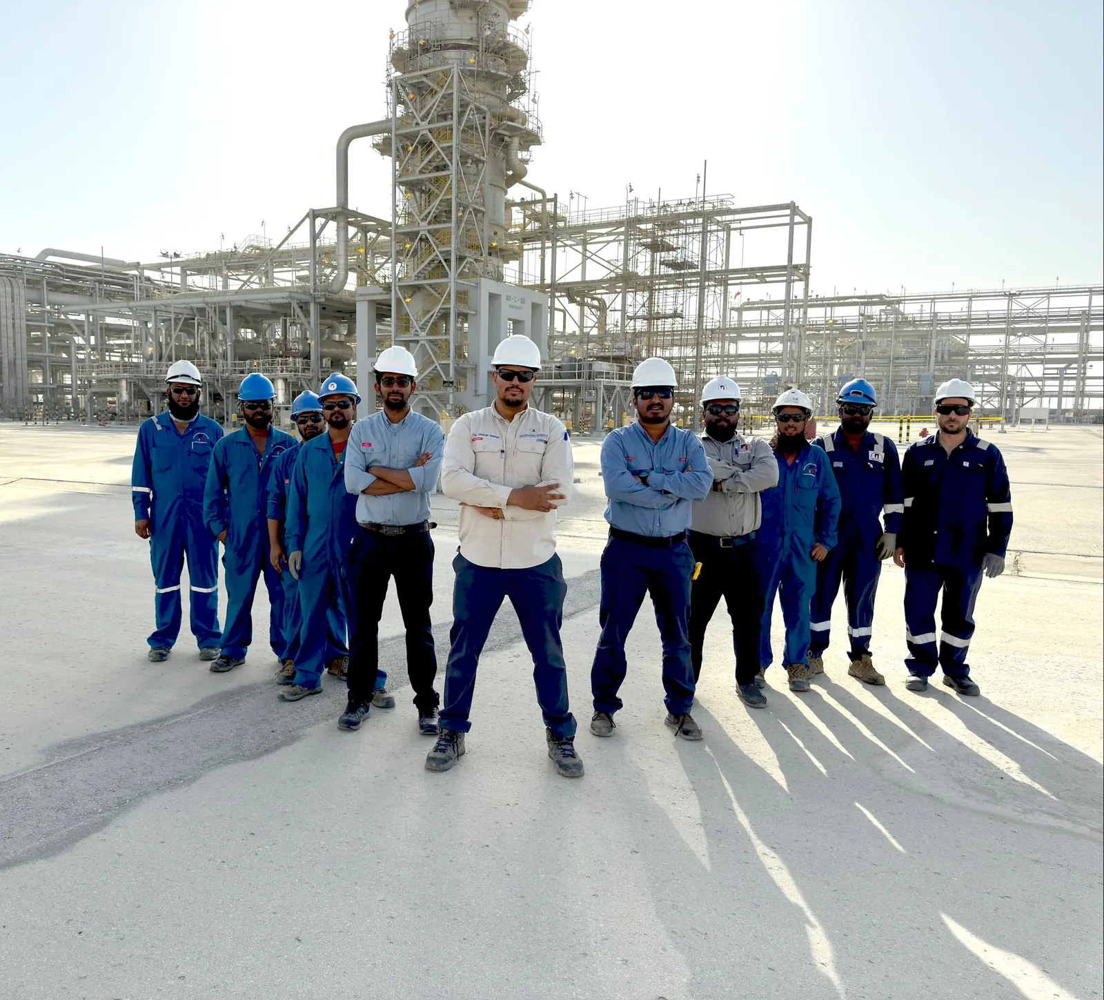 Technology Experts field team at an industrial plant