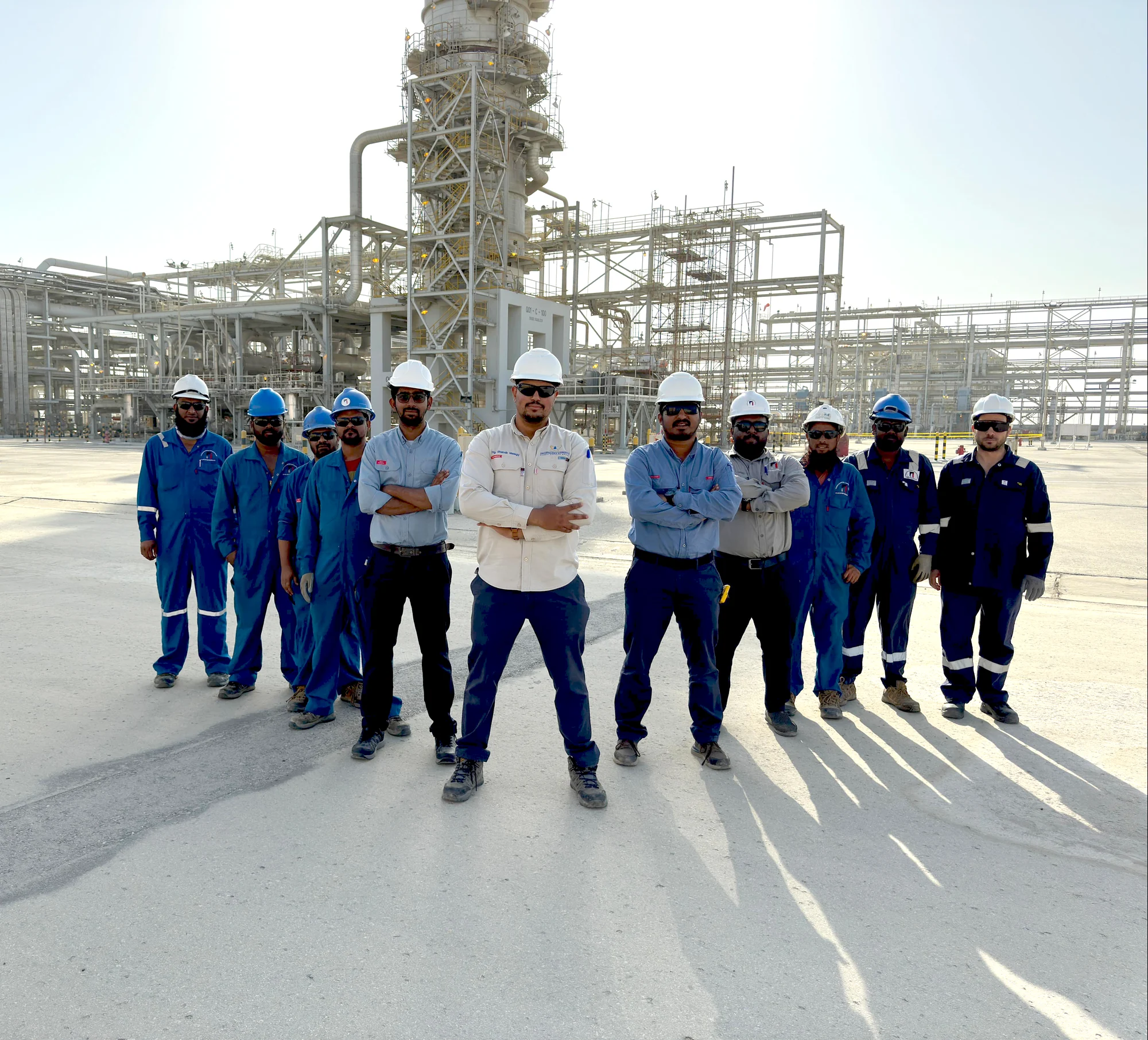The Technology Experts field team on site at an industrial facility